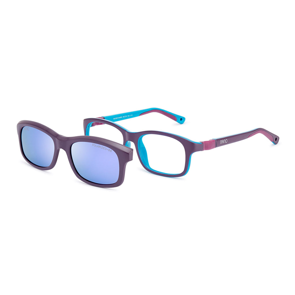 Nano Solar Clip Arcade 3.0 in Purple Turquoise