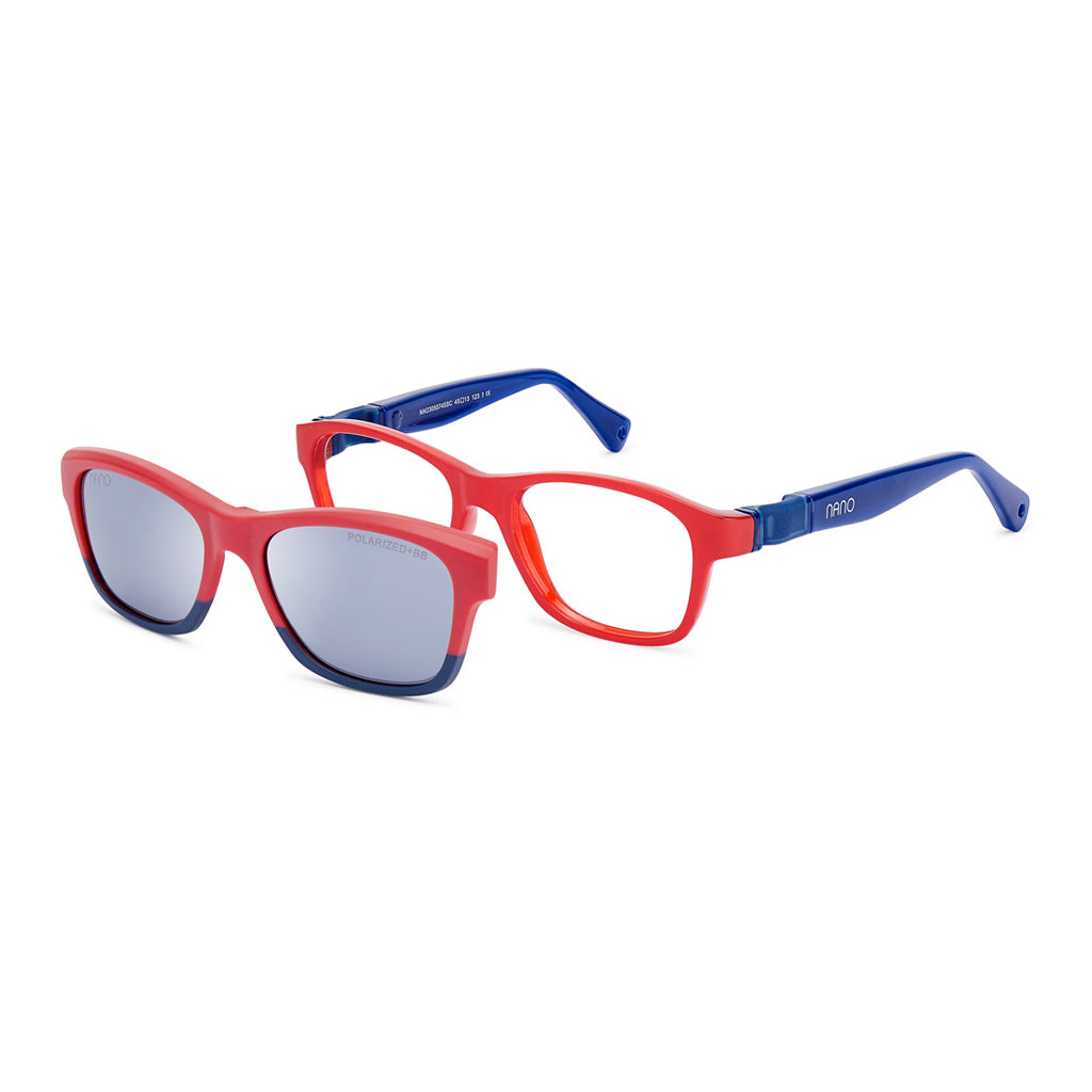 Nano Solar Clip Gaikai 3.0 in Matte Red Navy