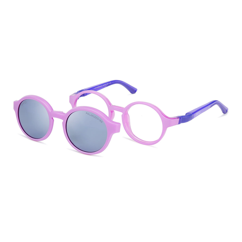 Nano Solar Clip Gamer 3 Pink Purple angled view