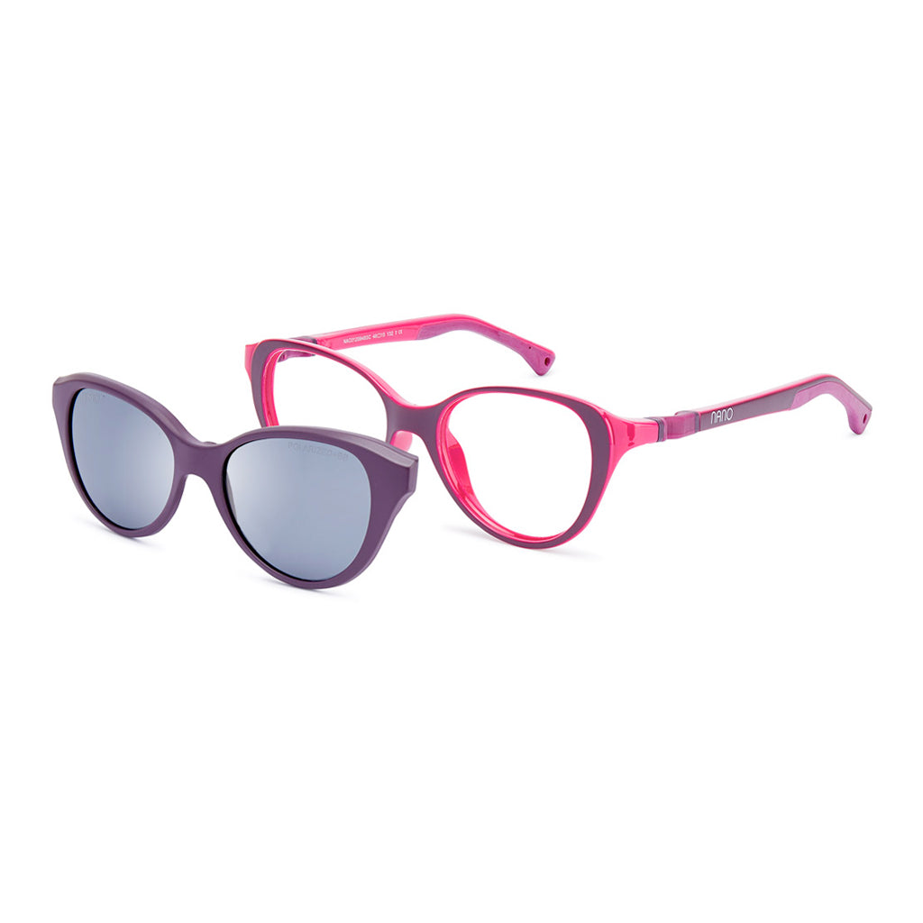 Nano Solar Clip Mimi 3.0 in Matte Purple Fuchsia