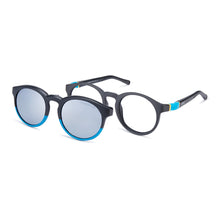 Load image into Gallery viewer, Nano Solar Clip Multiplayer 3 Black/Yellow/Blue angled view
