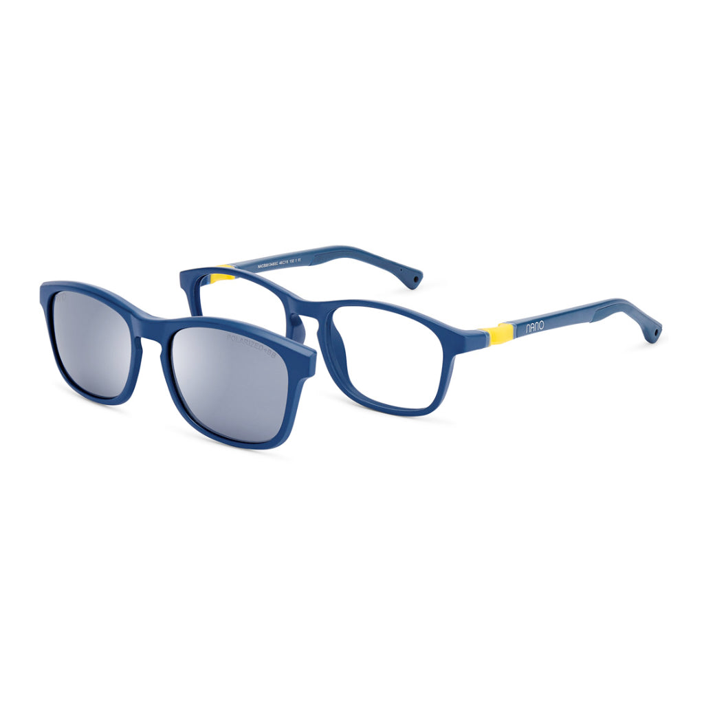 Nano Solar Clip Power-Up 3.0 in Matte Navy Yellow