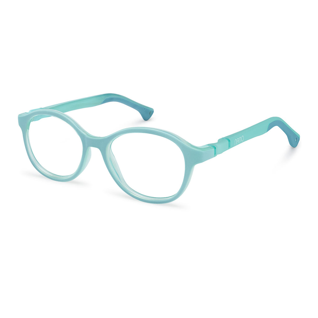 Nano Sprite 3.0 Light Grey Turquoise angled view