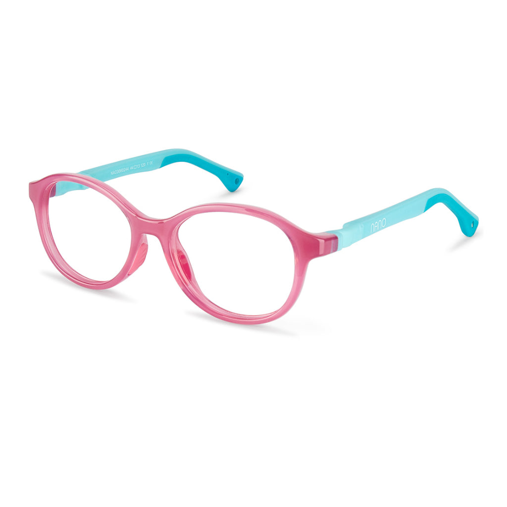 Nano Sprite 3.0 Pink/Matte Turquoise angled view