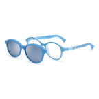 Nano Sprite 3.0 Solar Clip in Blue angled view