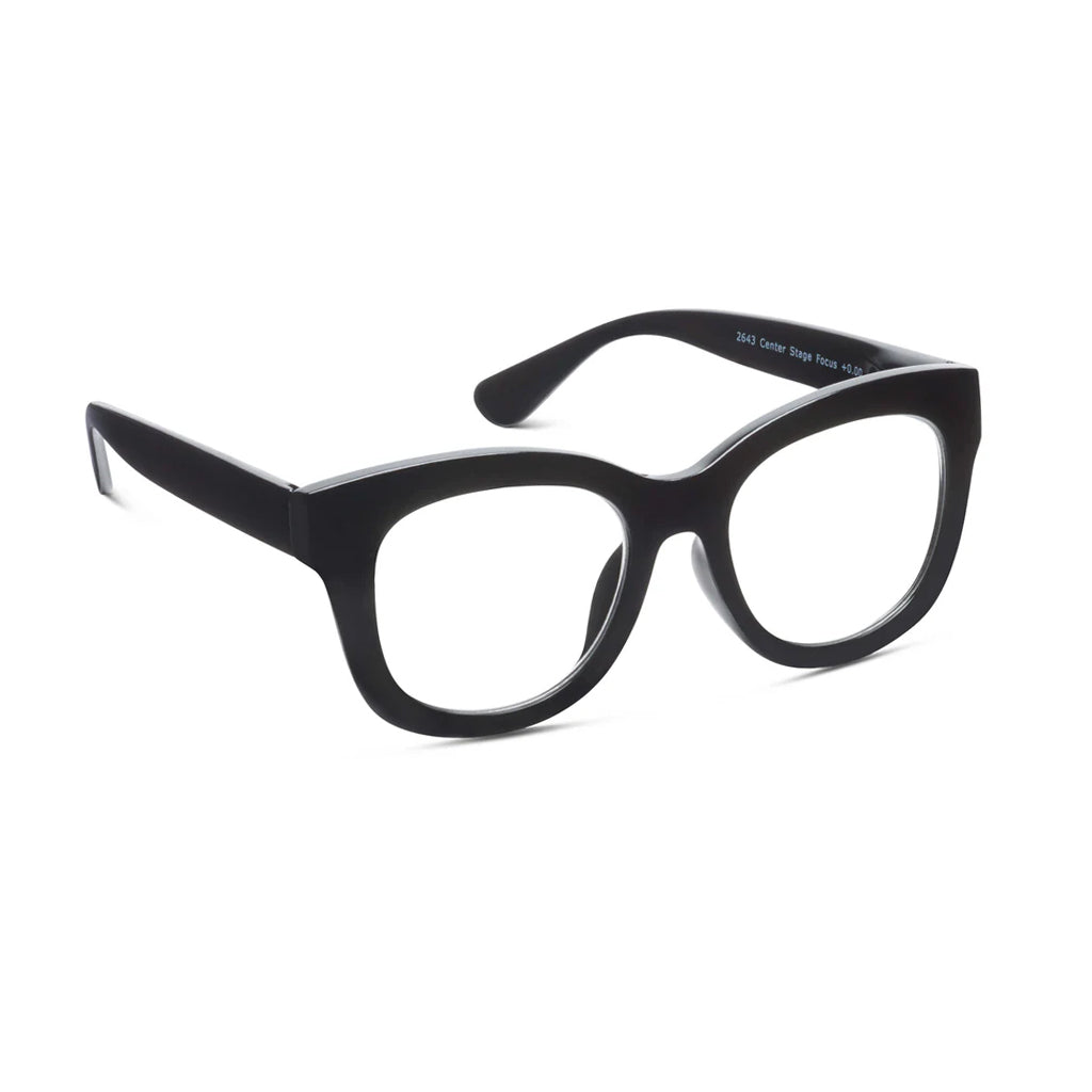 Peepers Readers Center Stage Frame in Black angled view