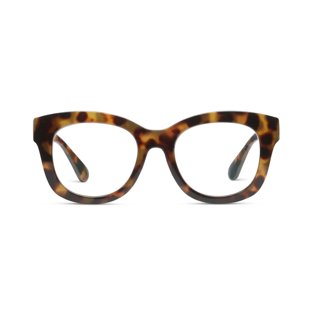 Peepers Readers Center Stage Frame in Tortoise front view