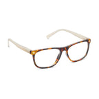 Peepers Readers Dexter frame in Tortoise/Tan angled view