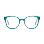 Peepers Readers If You Say So frame in Teal front view