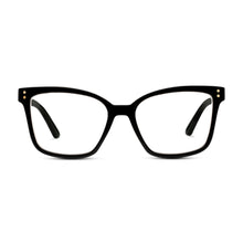 Load image into Gallery viewer, Peepers Readers Octavia frame in Black front view
