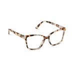 Peepers Readers Octavia frame in Chai Tortoise angled view