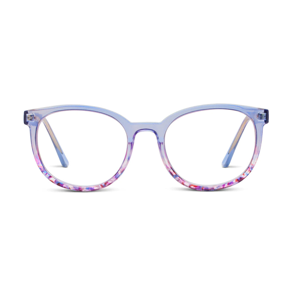 Peepers Readers That's A Wrap frame in Blue front view