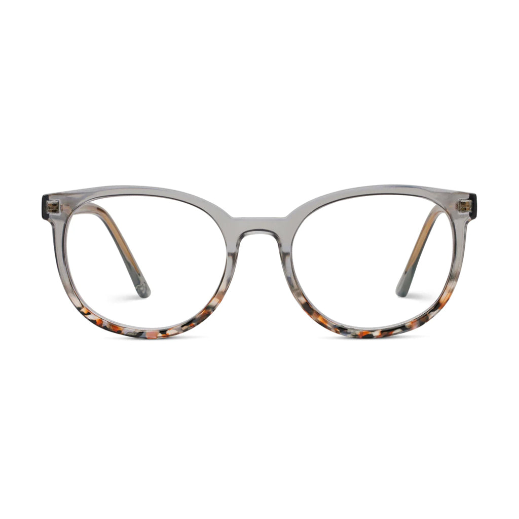 Peepers Readers That's A Wrap frame in Smoke front view