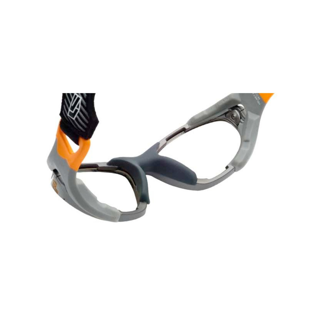 Rec Specs Helmet Spex XL in Gunmetal Orange inside view