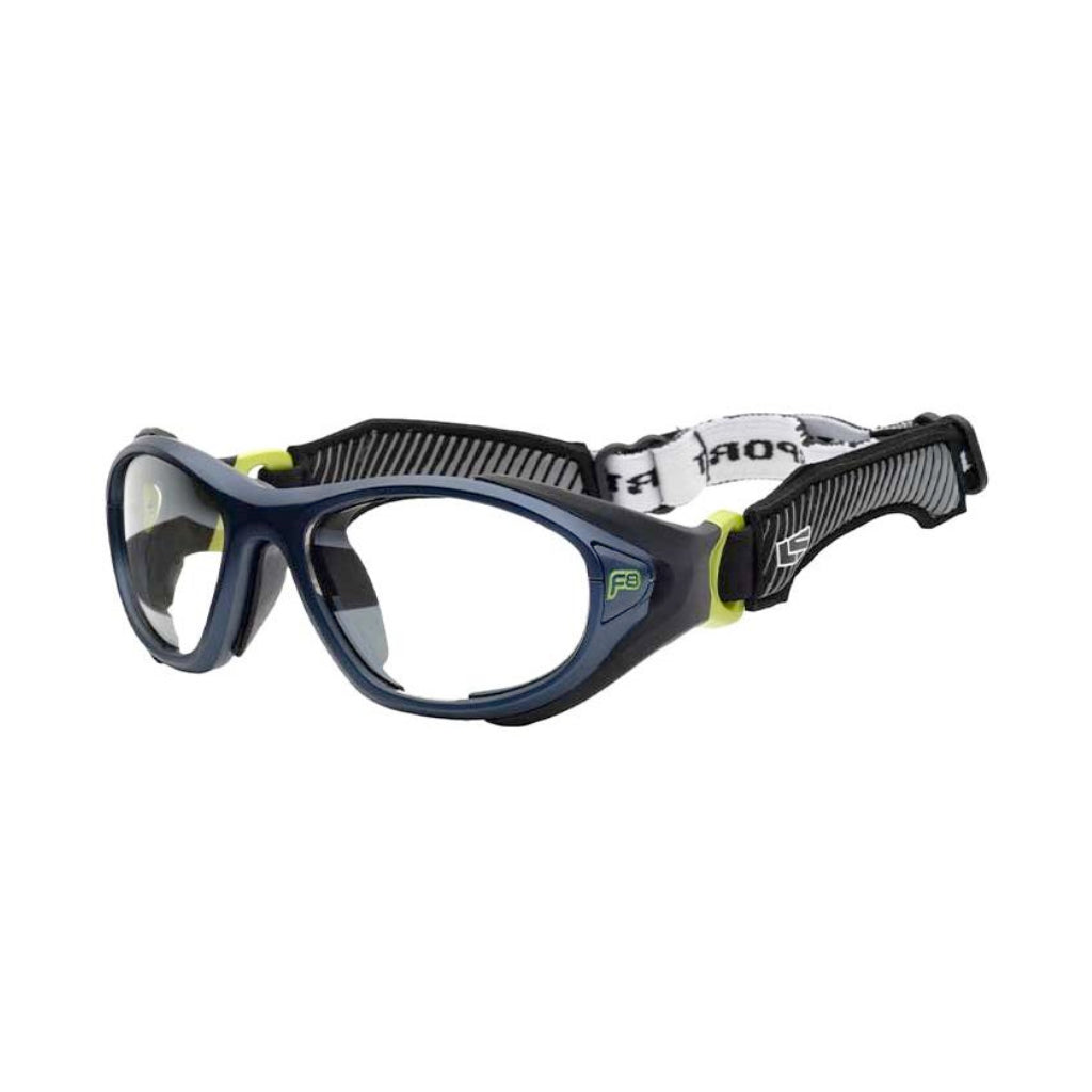 Rec Specs Helmet Spex XL in Matte Navy Green angled view