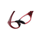 Liberty Sport Rec Specs Impact RS-50 in Shiny Crimson/Black inside view