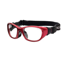 Load image into Gallery viewer, Liberty Sport Rec Specs Impact RS-51 in Shiny Crimson/Black angled view
