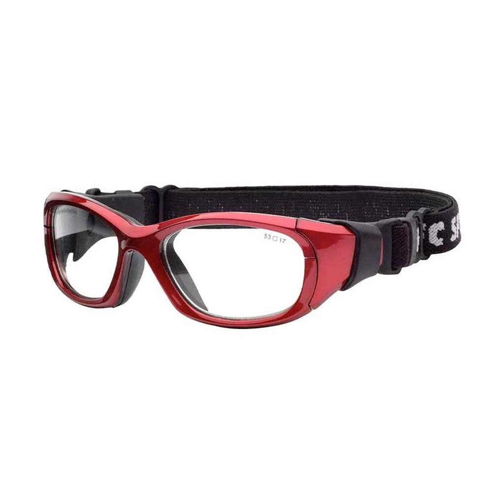 Rec Specs Liberty Sport Maxx 31 frame in Crimson/Black angled view