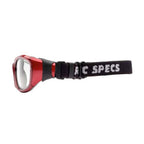 Rec Specs Liberty Sport Maxx 31 frame in Crimson/Black side view