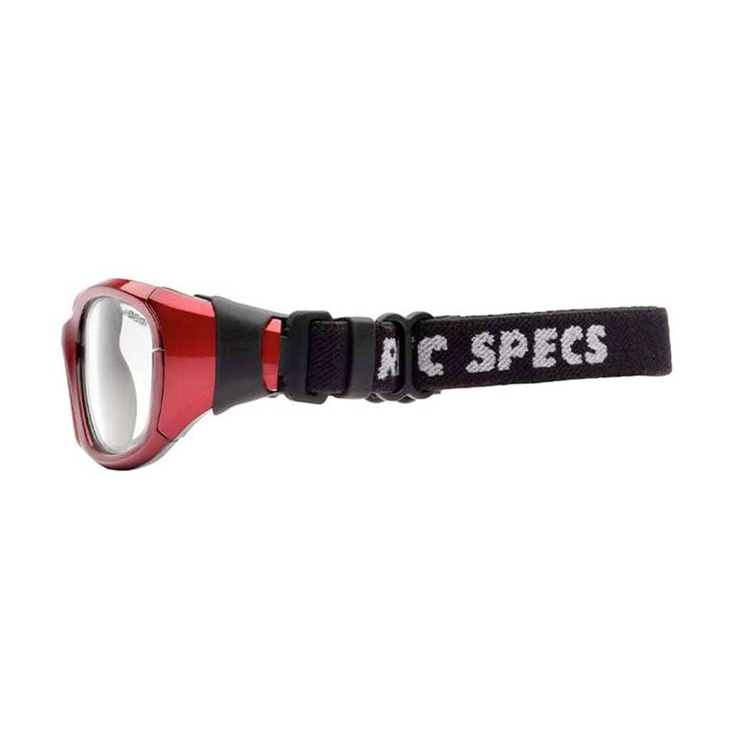 Rec Specs Liberty Sport Maxx 31 frame in Crimson/Black side view