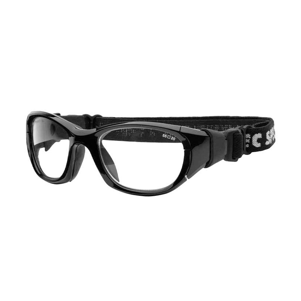 Rec Specs Liberty Sport Maxx 31 frame in Shiny Black angled view