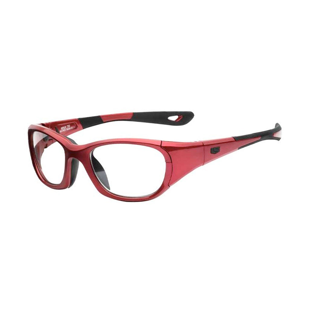Rec Specs Liberty Sport Replay XL frame in Matte Red Fade angled view