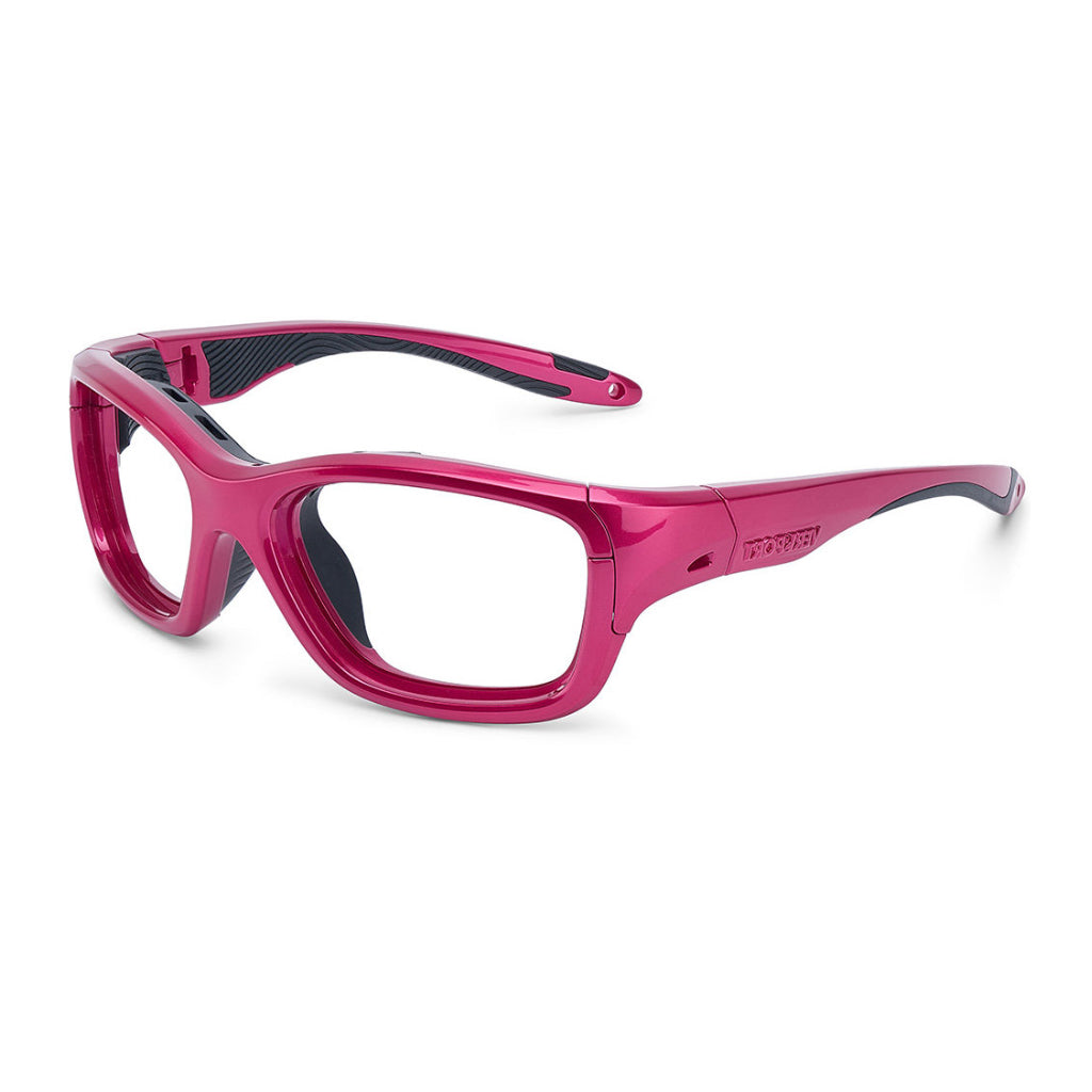 Versport Ares Pearl Raspberry Black frame angled view
