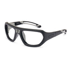 Versport Troy Matte Black Grey frame angled view