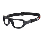 Versport Troy Matte Black frame with strap angled view
