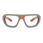 Versport Troy Matte Grey Red frame front view