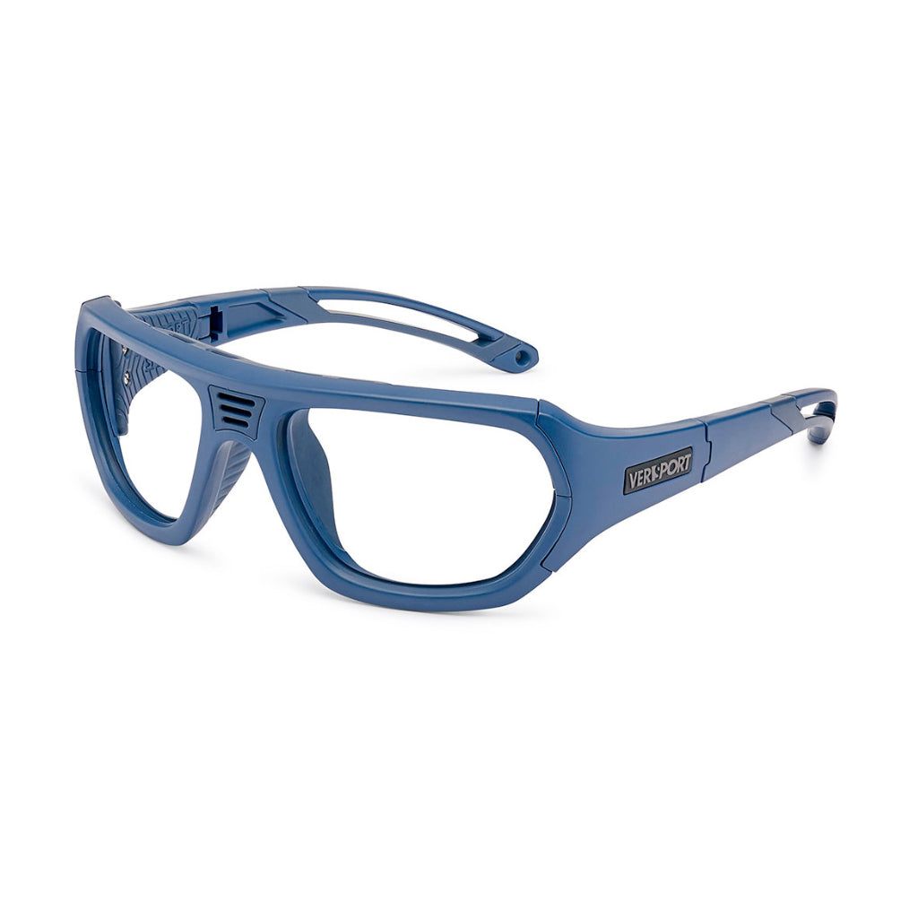 Versport Troy frame in Matte Navy angled view
