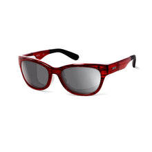 Load image into Gallery viewer, Ziena Marina in Merlot Frame with Frost Eyecup and Polarized Grey Lens front view
