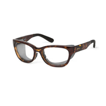 Load image into Gallery viewer, Ziena Marina in Tortoise Frame with Black Eyecup and Clear Lens front view
