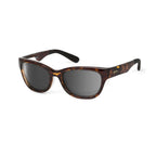 Ziena Marina in Tortoise Frame with Frost Eyecup and Polarized Grey Lens front view