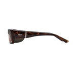 Ziena Nereus in Tortoise Frame with Black Eyecup and Clear Lens side view