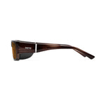 Ziena Nereus in Veneer Frame with Black Eyecup and Copper Lens side view