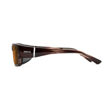 Load image into Gallery viewer, Ziena Seacrest in Veneer Frame with Black Eyecup and Copper Lens side view
