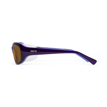 Load image into Gallery viewer, Ziena Verona in Lilac Frame with Frost Eyecup and Copper Lens side view
