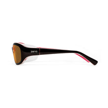 Load image into Gallery viewer, Ziena Verona in Rose Frame with Frost Eyecup and Copper Lens side view
