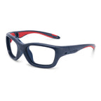 Versport Ares Matte Navy Red angled view