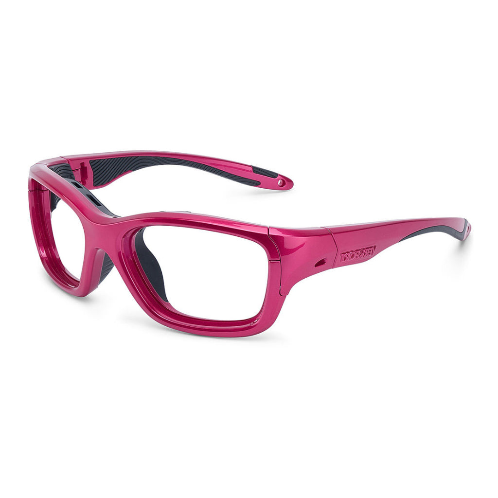 Versport Ares Pearl Raspberry Black angled view