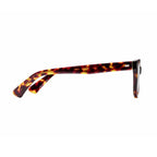 Caddis Bixby Reading Glasses in Turtle side view