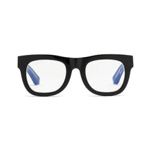 Load image into Gallery viewer, Caddis D28 Reading Glasses in Gloss Black front view
