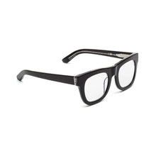 Load image into Gallery viewer, Caddis D28 Reading Glasses in Gloss Black angled view
