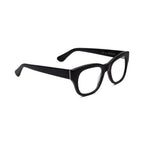 Caddis Miklos Reading Glasses in Matte Black angled view