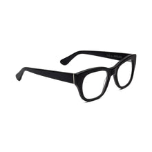 Load image into Gallery viewer, Caddis Miklos Reading Glasses in Matte Black angled view
