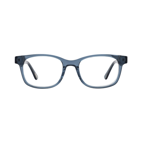 Frank and Lucie Eyequarium reading glasses in colour Hazy Harbour, front view