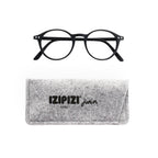 IZIPIZI Junior Screen Reading Glasses #D with Grey Felt Carrying Case