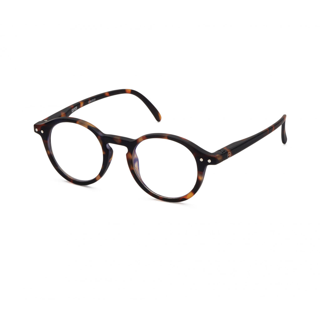 IZIPIZI Junior Screen Reading Glasses #D in Tortoise Angled
