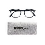 IZIPIZI Junior Screen Reading Glasses #E with Grey Felt Carrying Case